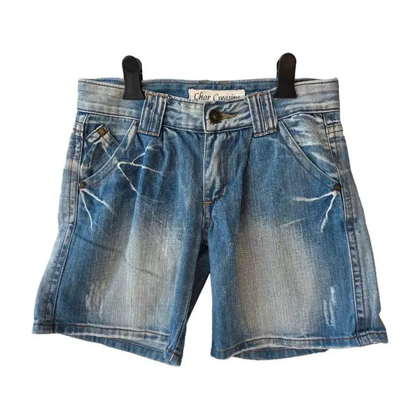 [BUNJANG] Denim Hot Pants (S) / S/ 데님 핫 팬츠