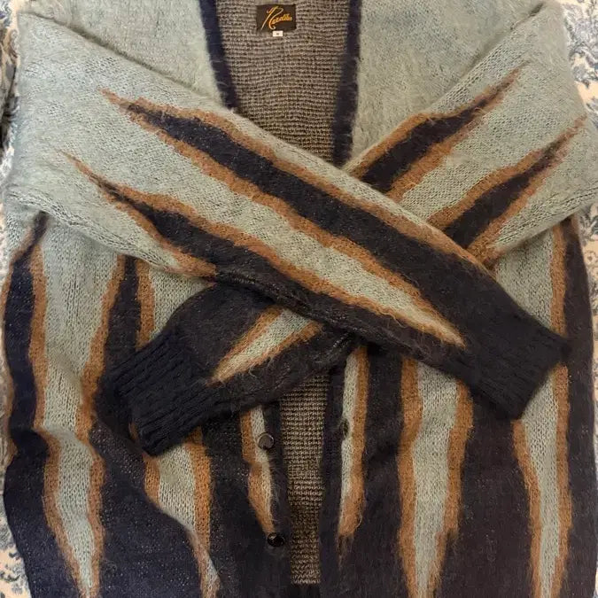 [BUNJANG] Needles Flame Cardigan / 니들스 플레임 가디건 S