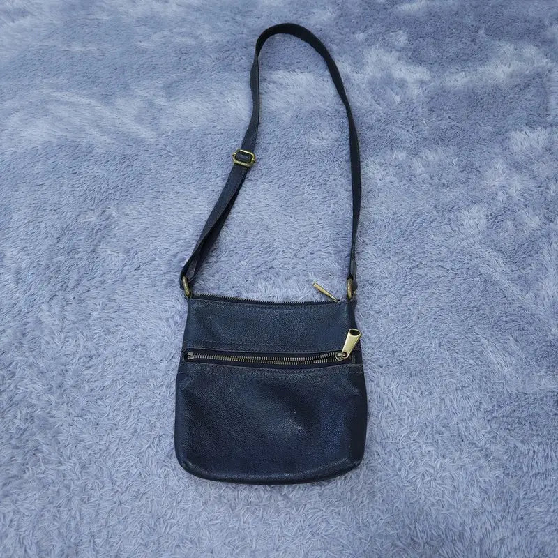 [BUNJANG] Fossil Leather Crossbody Bag / FOSSIL 크로스백 가방 | 0525A34