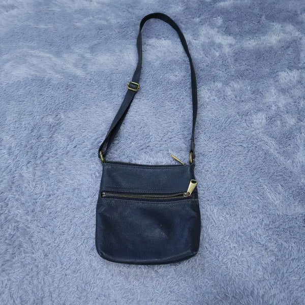 [BUNJANG] Fossil Leather Crossbody Bag / FOSSIL 크로스백 가방 | 0525A34