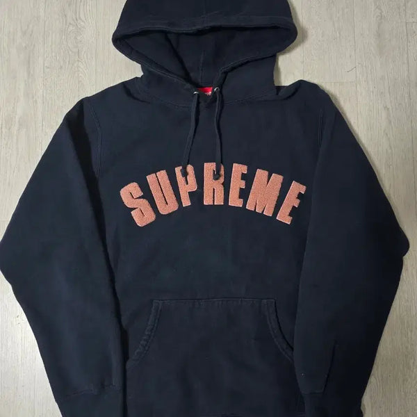 [BUNJANG] Supreme Arch Logo Thermal Hoodie / (정품) 슈프림 아치로고 후드티 L (아크 써멀 남자 집업 박스로고 S로