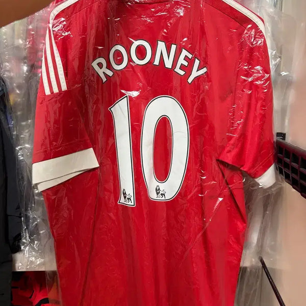 [BUNJANG] Manchester United Rooney Marked Jersey - L / 맨체스터 유나이티드 루니 마킹 해외 L