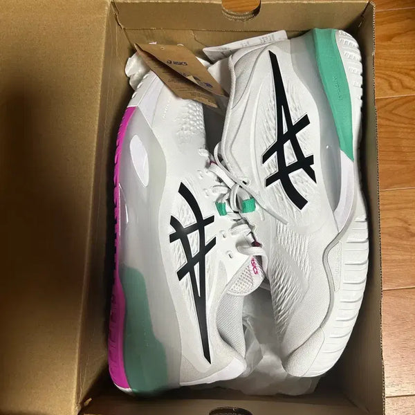 [BUNJANG] GEL RESOLUTION X Wide All Court Shoes (270mm) / 젤 레졸루션 X 와이드 올코트 270 새상품