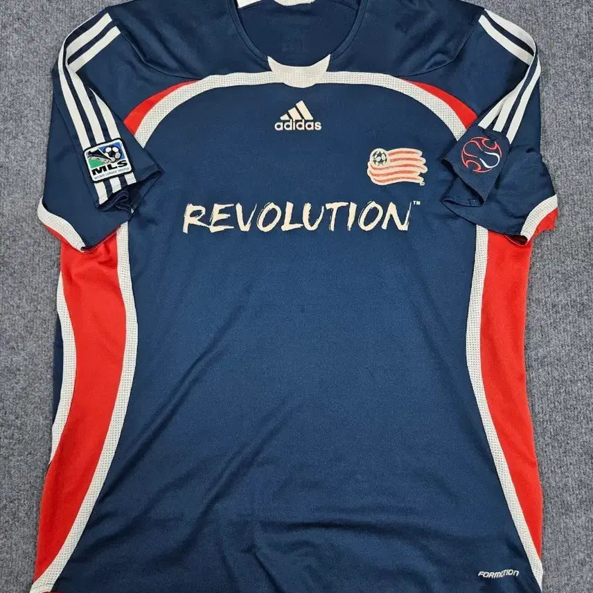 [BUNJANG] Adidas Revolution 06-08 Season Home Football Jersey XL / 아디다스 레볼루션 06-08시즌 홈 유니폼 급처