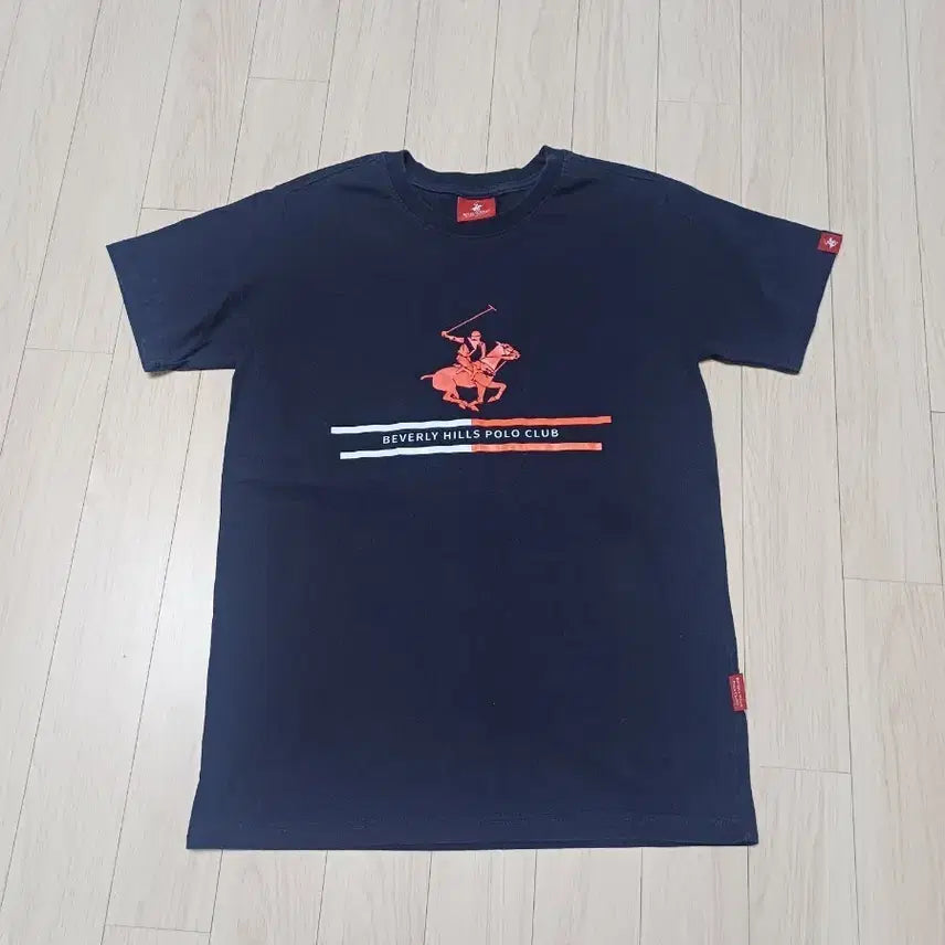 [BUNJANG] Beverly Hills Polo Club Navy Short Sleeve T-Shirt / 베벌리힐스 폴로클럽 네이비 반팔티