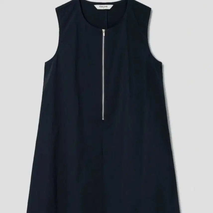 [BUNJANG] 8seconds Navy Zipper Dress S / 8seconds 네이비 지퍼 원피스