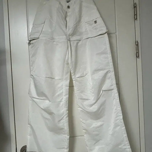 [BUNJANG] Glowny Nylon Cargo Pants Skirt / 글로니 나일론 카고 팬츠 스커트 glowny