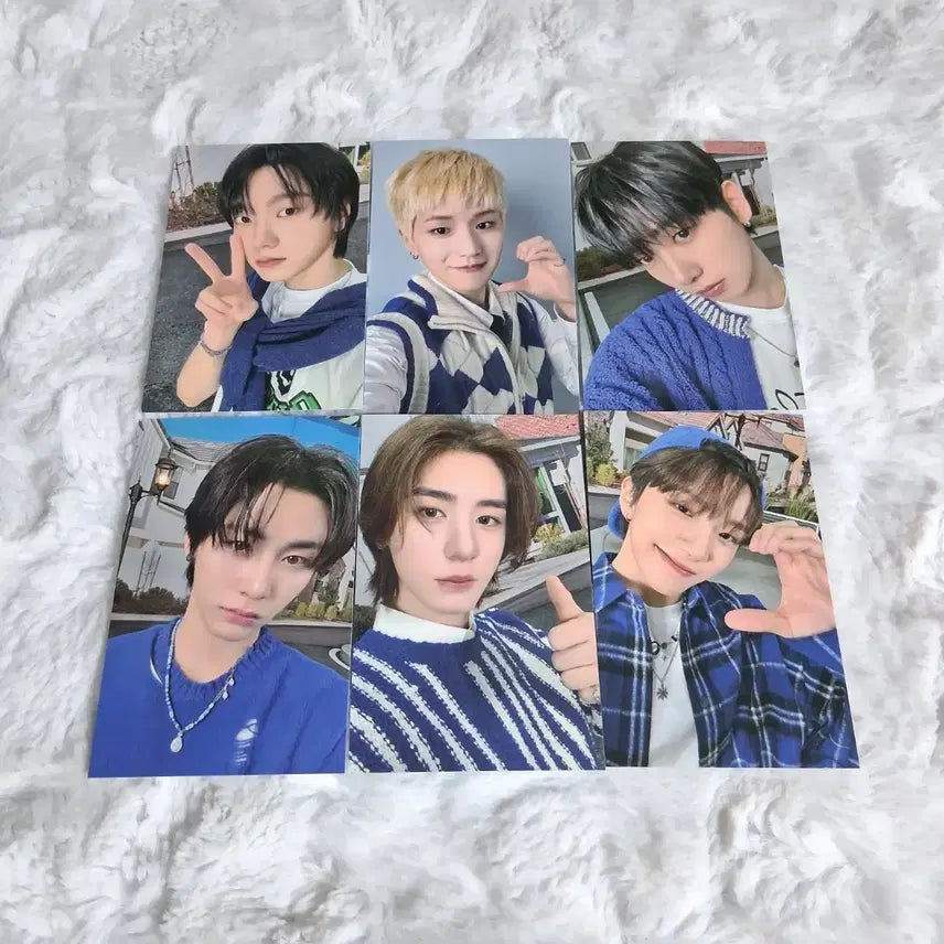 [BUNJANG] BOYNEXTDOOR 2024 Fanmeeting One Door Full Day T-Shirt Photocard Bundle Set / 보이넥스트도어 보넥도 2024 팬미팅 원도어풀데이 티셔츠 포카 일괄 양도