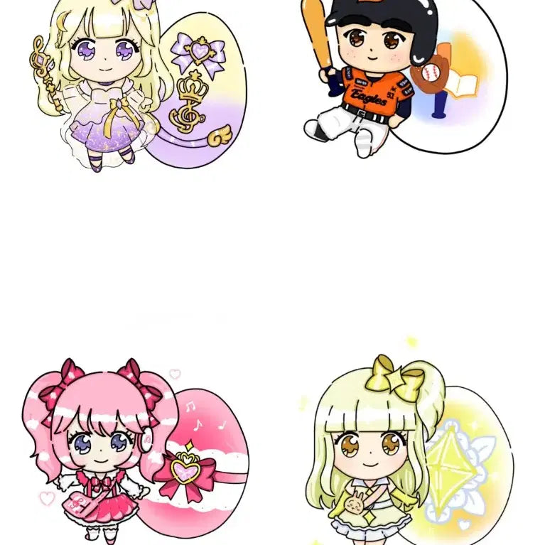 [BUNJANG] Custom Guardian Character Illustration Service / 나만의 캐릭캐릭체인지 수호캐릭터 제작해드립니다!