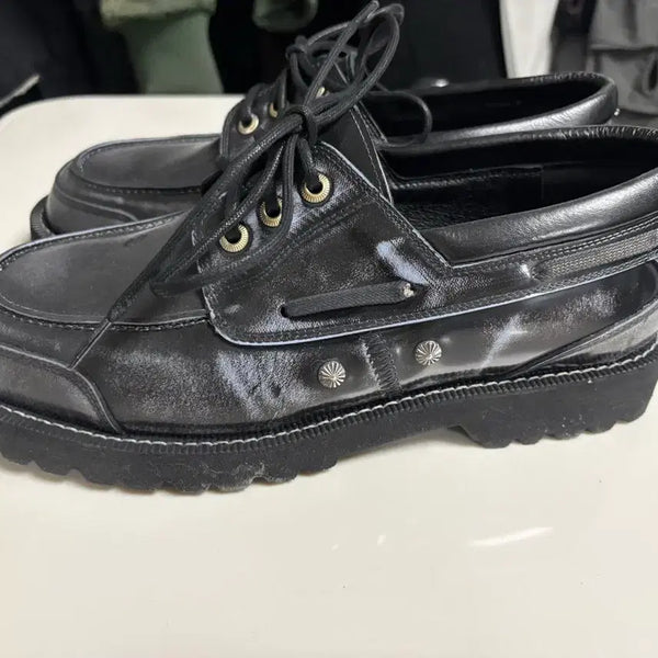 [BUNJANG] Otzipsipjaso x Romanticmove Detroit Boat Shoes AD Grey / [옷장집합소 X 로맨틱무브] 디트로이트 보트 슈즈 / AD그레이