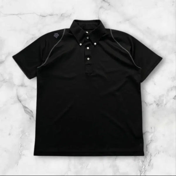 [BUNJANG] Descente Short-Sleeve Polo Shirt Size 105 / 데상트 반팔 카라티 105