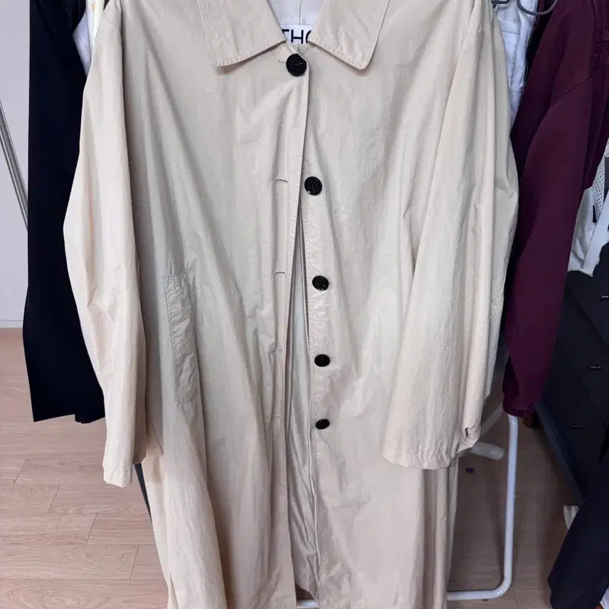[BUNJANG] Ethos Long Trench Coat / 에토스 트렌치 코트