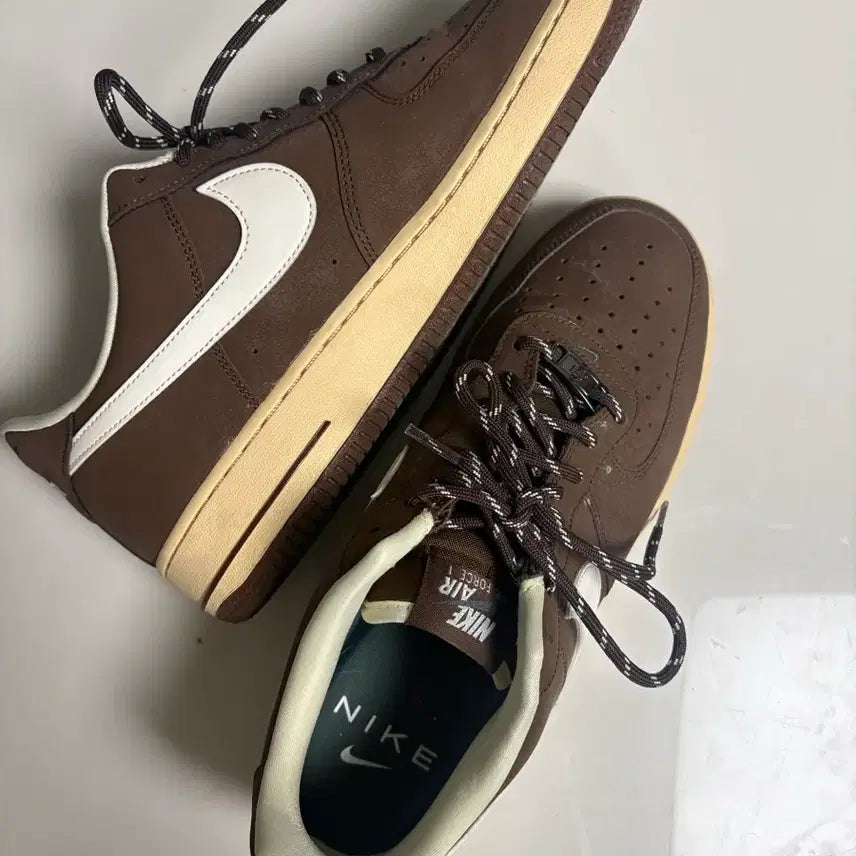 [BUNJANG] Nike Air Force 1 '07 Kakao Wow Coconut Milk / 나이키 에어포스 1 '07 카카오 와우 코코넛 밀크