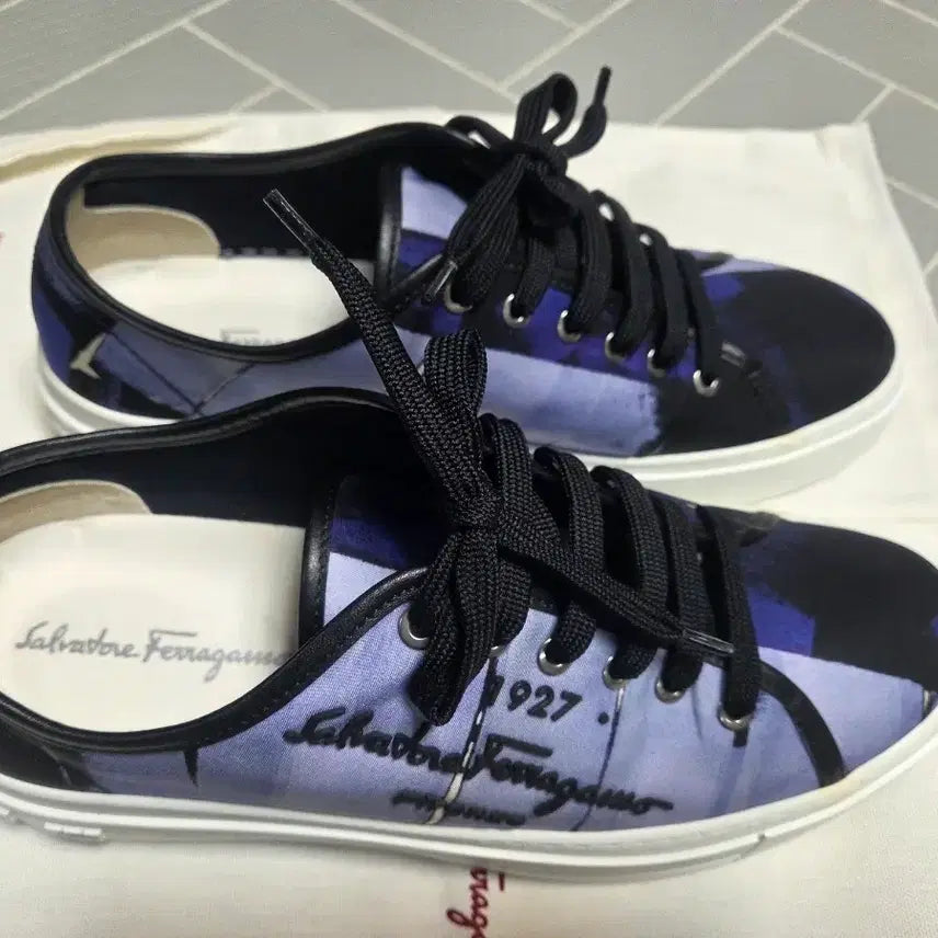 [BUNJANG] Salvatore Ferragamo Men's MEDITERR ECO Sneakers / 페라가모 남성 스니커즈 MEDITERR ECO