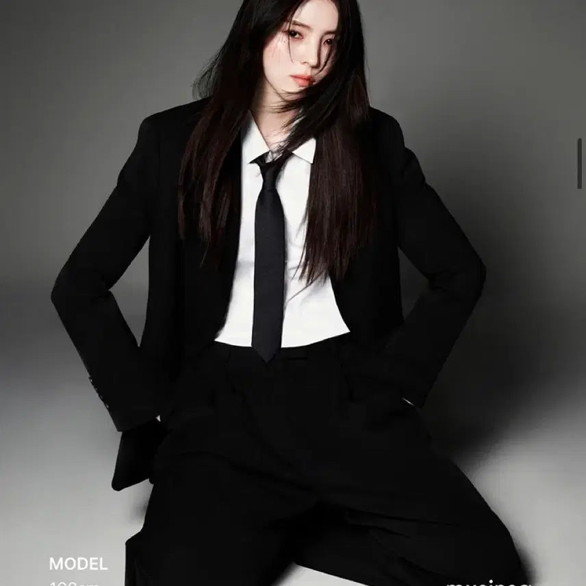 [BUNJANG] Musinsa Standard Women's Basic Blazer Black / 무신사 스탠다드 우먼즈 베이식 블레이저 블랙