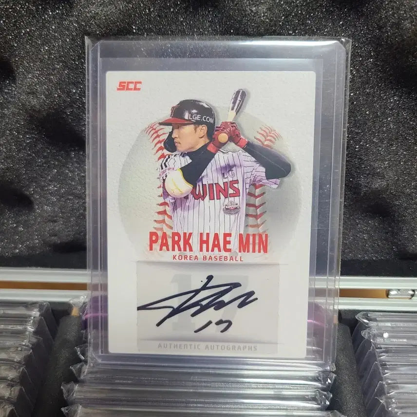 [BUNJANG] LG Twins Park Hae-min 2024 KBO Official Autographed Card / 2024 KBO 오피셜  LG 트윈스 박해민 친필 오토카드