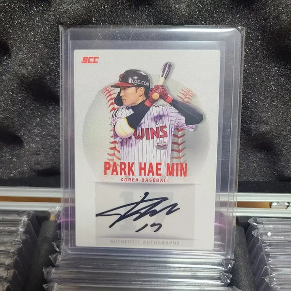[BUNJANG] LG Twins Park Hae-min 2024 KBO Official Autographed Card / 2024 KBO 오피셜  LG 트윈스 박해민 친필 오토카드