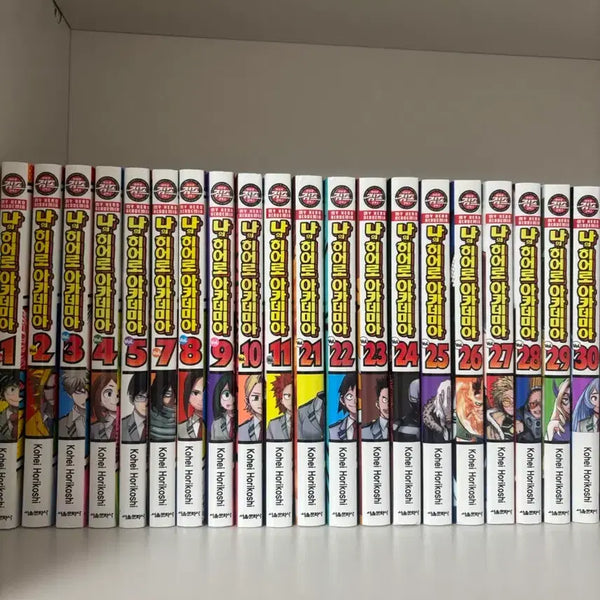 [BUNJANG] My Hero Academia Manga Volume 22 Set / 택포) 히로아카 만화책 22권세트