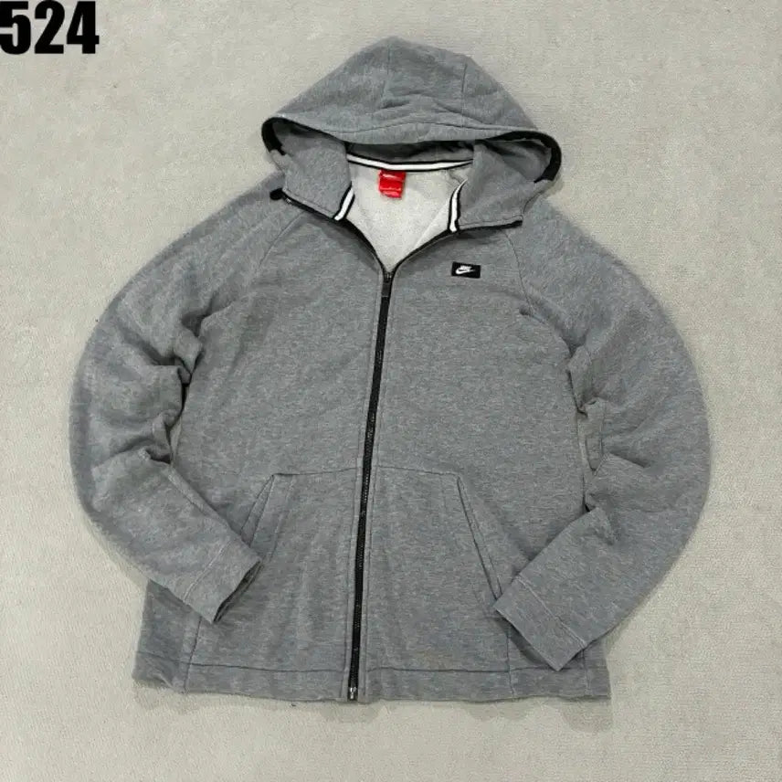 [BUNJANG] Nike Gray Hoodie Zip-up (M) / 나이키 그레이 후드집업 m