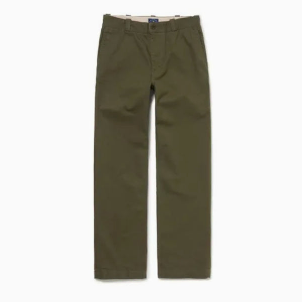 [BUNJANG] DEMIL Lot.032 Chino Trousers Olive / 데밀032 치노 트라우저 올리브