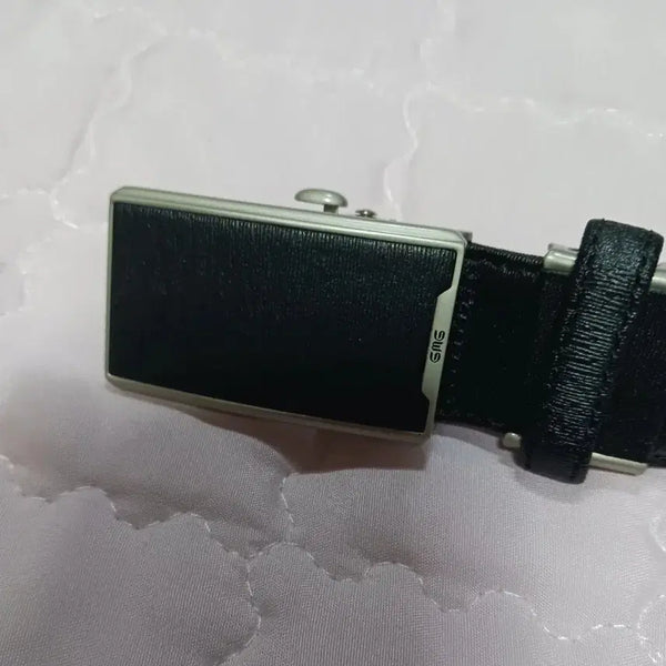 [BUNJANG] GNG Men's Automatic Buckle Belt / GNG 남성 자동 버클 벨트