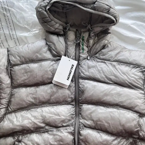[BUNJANG] Salomon UNI Cross Insulation Jacket Light Grey / 살로몬 UNI 크로스 인슐레이션 자켓 라이트 그레이