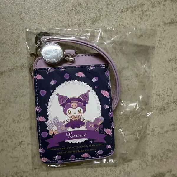 [BUNJANG] Sanrio Kuromi Limited Edition Reel Pass Card Holder / 산리오 쿠로미 한정판 릴패스 카드지갑