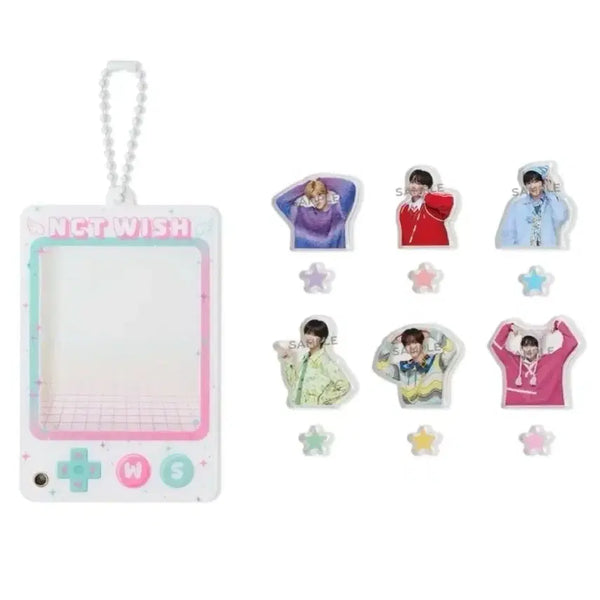 [BUNJANG] NCT WISH Login Japan Tour Shaker Keychain (Sealed) / [미개봉] 엔시티위시 로그인 일본투어 쉐이커 키링