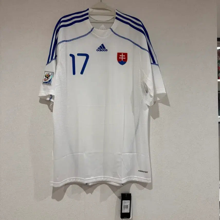 [BUNJANG] 2010 Slovakia Match-Issued Marek Hamšik Jersey / 2010 슬로바키아 지급용 #17 마렉함식 유니폼 새제품