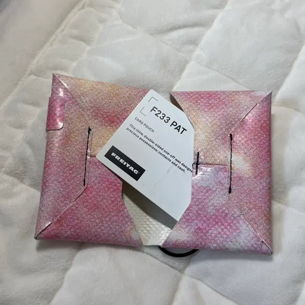 [BUNJANG] Freitag F41 Hawaii Five-O Cardholder Pink / 프라이탁 팻 카드지갑 핑크