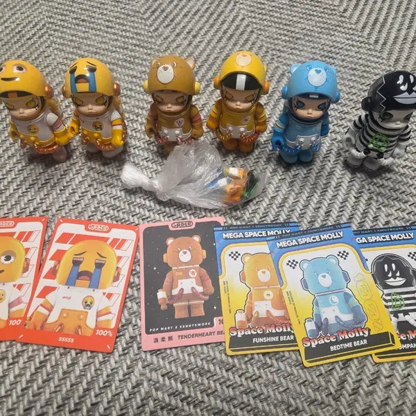 [BUNJANG] Pop Mart Space Molly Figures Bundle Set / 팝마트 스페이스 몰리 피규어 일괄