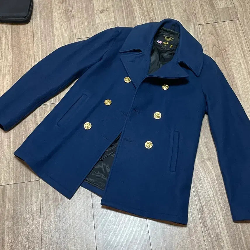 [BUNJANG] Fidelity Navy Wool Coat (Men's L) / 피델리티 네이비 울코트