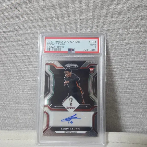 [BUNJANG] 2022 World Cup Rookie Autograph Card PSA 9 / 2022 월드컵 루키 코디 각포 오토