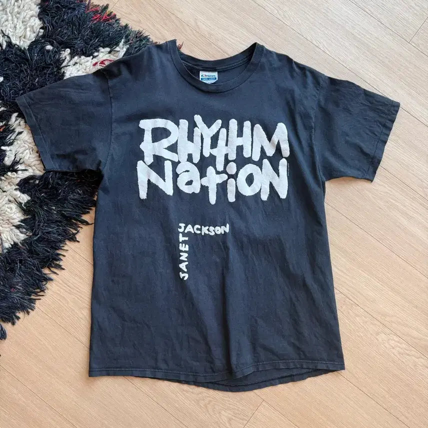 [BUNJANG] 90s Janet Jackson Rhythm Nation T-Shirt XL / [XL] 90s Janet jackson Rhythm Nation 티셔츠