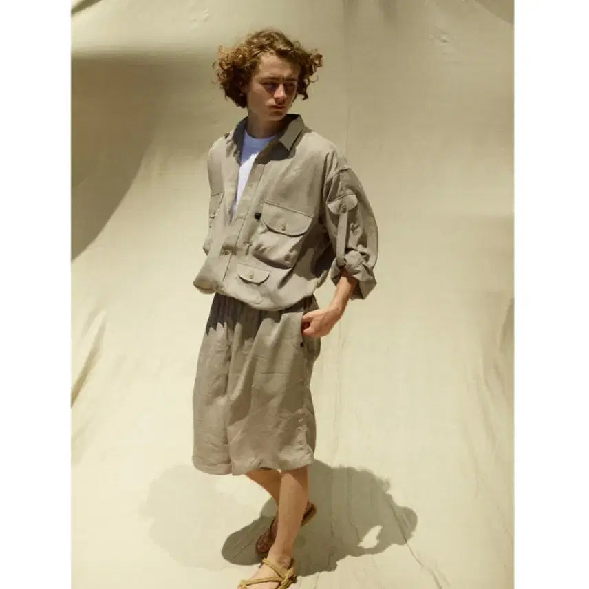 [BUNJANG] Daiwapier39 Tech Bombay Safari Shirt XL / 다이와피어 39 테크 봄베이 사파리 셔츠 XL