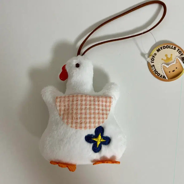 [BUNJANG] MyDolls Toy Duck Plush Keychain / 마이돌스 토이 봉제 오리 인형 키링