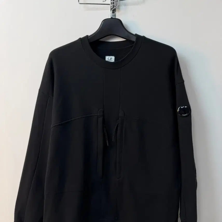 [BUNJANG] CP Company Zipper Detail Lens Sweatshirt / CP 컴퍼니 지퍼 디테일 렌즈 맨투맨