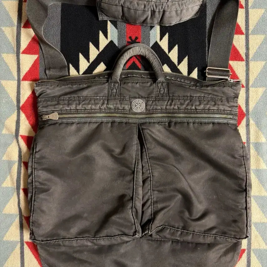[BUNJANG] Porter Classic Super Nylon Helmet Bag L / 포터클래식 슈퍼나일론 헬멧백 L