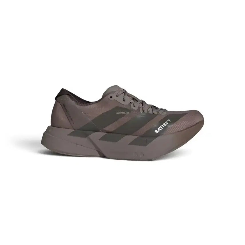 [BUNJANG] Adidas x Satisfy Adizero Adios Pro 4 Running Shoes / [아디다스x새티스파이] 런닝화(브라운)