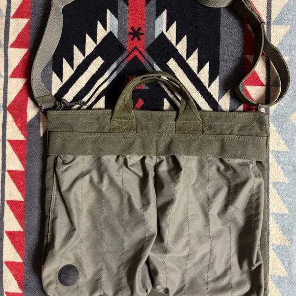 [BUNJANG] Yoshida Porter x Union Two-Way Helmet Bag / 요시다 포터 X UNION 투웨이 헬멧백