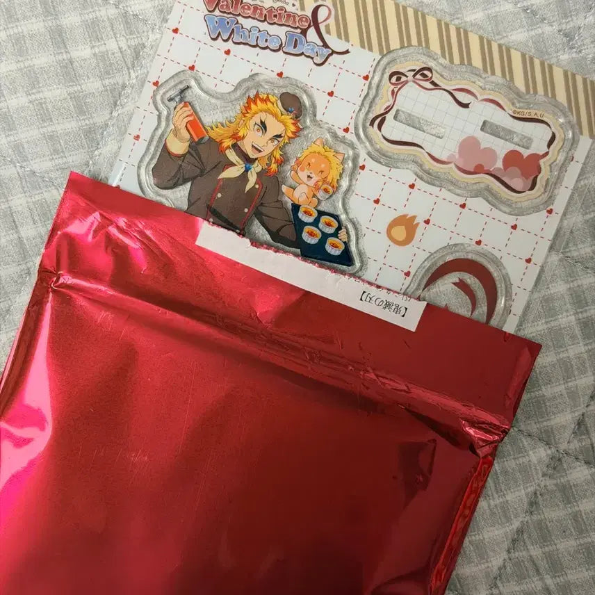 [BUNJANG] Demon Slayer Ufotable Rengoku Valentine's Day Acrylic Stand / 귀멸의칼날 귀칼 유포 발렌타인데이 화이트데이 아크릴 렌고쿠