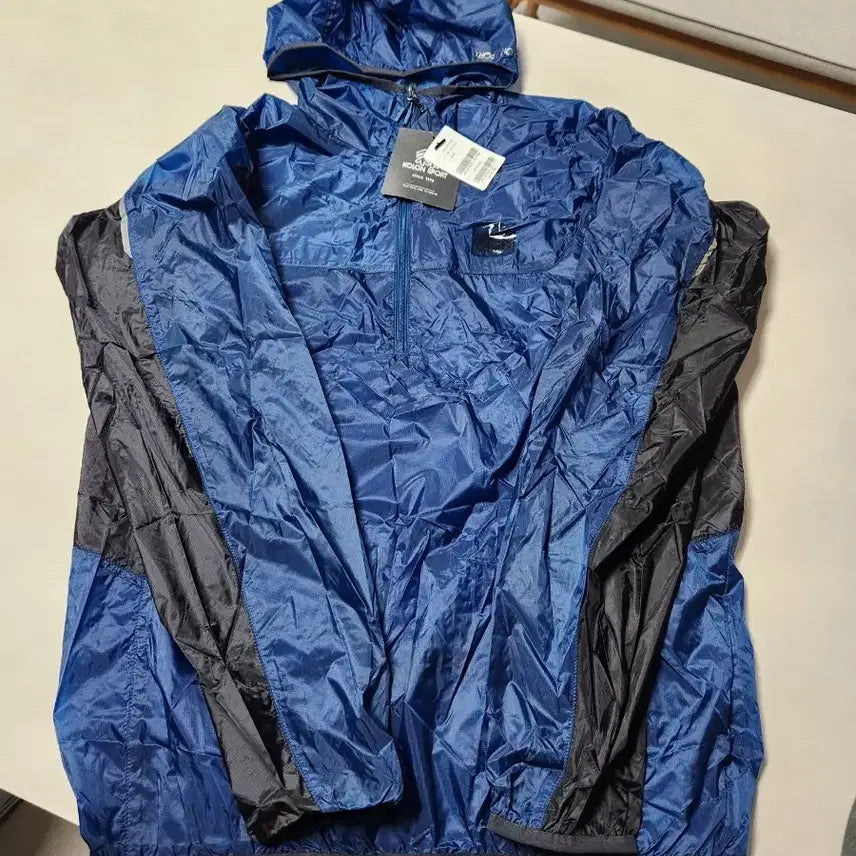[BUNJANG] Kolon Sport Men's Ultra-Lightweight Half-Zip Anorak Jacket / [100] 코오롱 스포츠 남성 초경량 바람막이 반집업 아노락 새제품