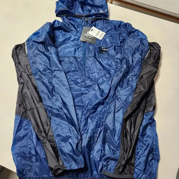 [BUNJANG] Kolon Sport Men's Ultra-Lightweight Half-Zip Anorak Jacket / [100] 코오롱 스포츠 남성 초경량 바람막이 반집업 아노락 새제품