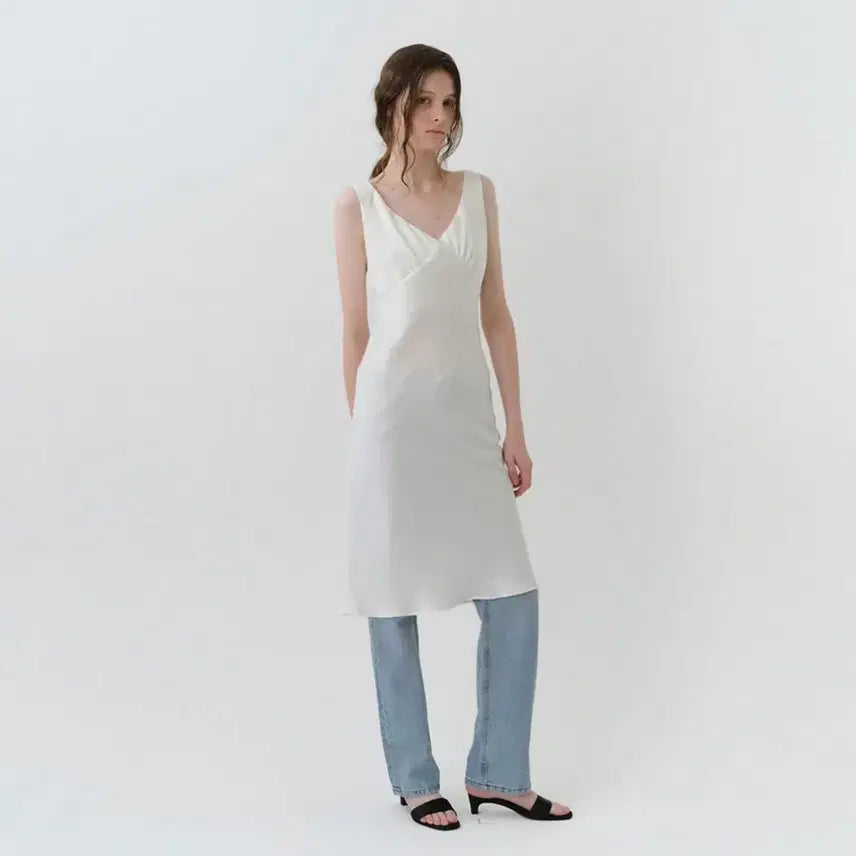 [BUNJANG] Le eté Kate Dress Ivory / 르에떼 Kate Dress in Ivory