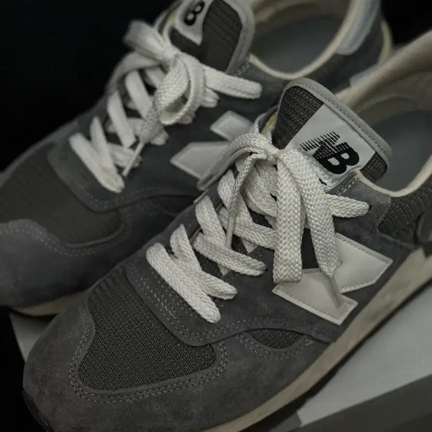 [BUNJANG] New Balance 990 v1 M990GR1 Grey Sneakers / [280] 뉴발란스990 v1 그레이 (m990 gr1 그레이 )