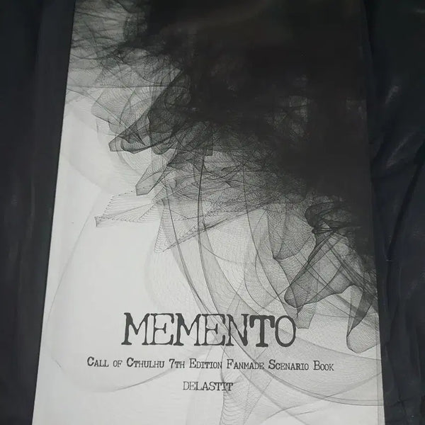 [BUNJANG] Call of Cthulhu Scenario Book: MEMENTO / coc 크툴루 시나리오집 MEMENTO 메멘토