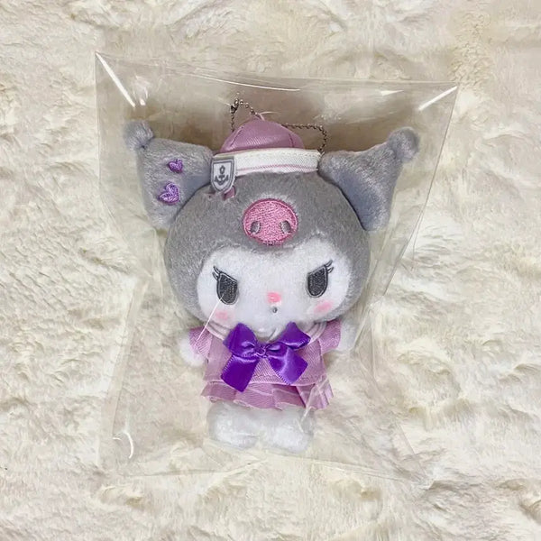 [BUNJANG] Sanrio Sailor Collar Mascot Doll Kuromi / 원가이하, 새상품) 산리오 세일러 칼라 마스코트 인형 쿠로미