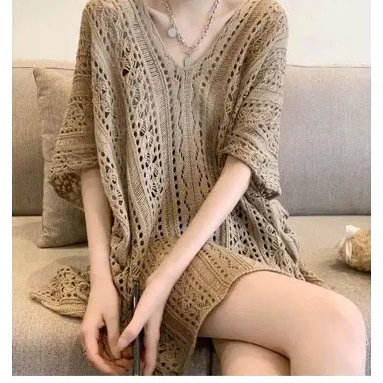 [BUNJANG] Bikini Net Beach Cover-up / (새제품) 비키니 그물 비치 커버업