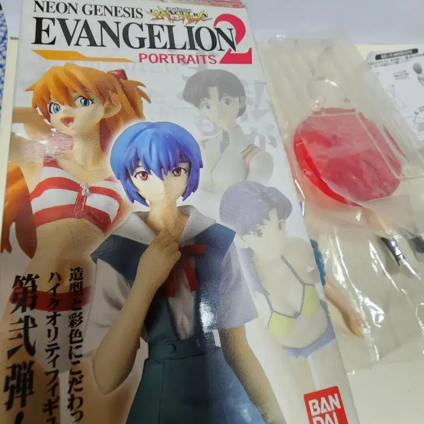 [BUNJANG] Bandai Evangelion Portraits 2 Figure Set (Asuka, Rei, Mari) / 반다이 에반게리온 Portraits 2 피규어