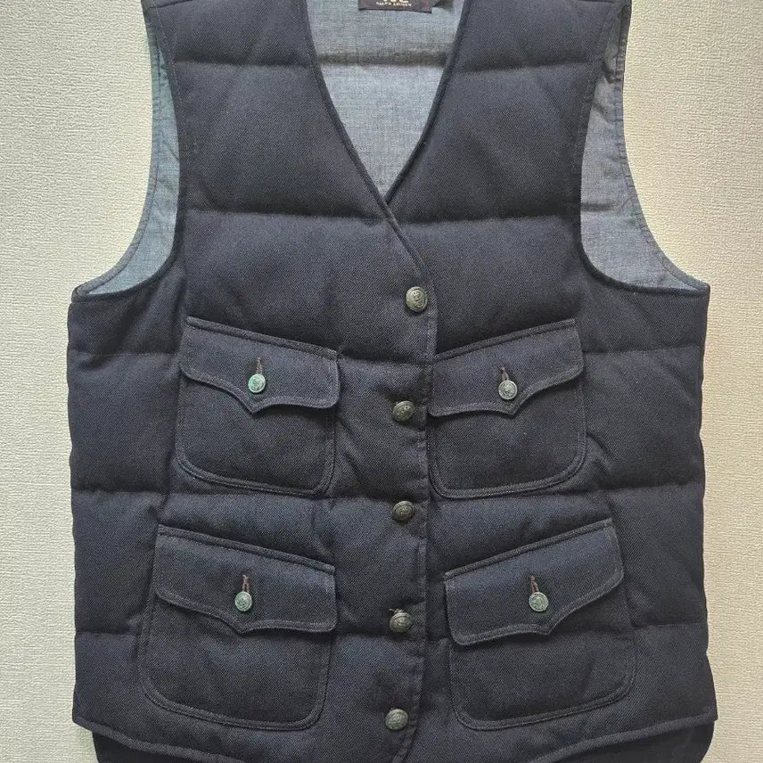 [BUNJANG] RRL Down Vest Goose Down Filling Size M / rrl 다운 베스트 M사이즈